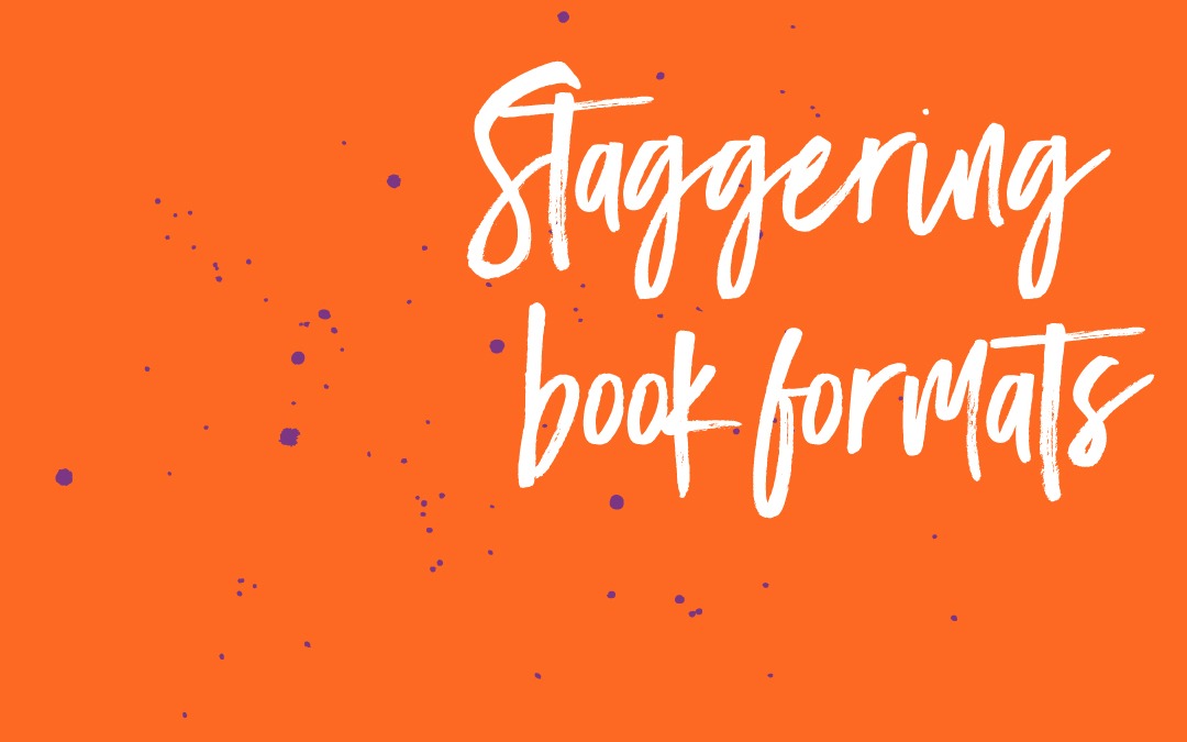 Staggering formats during your book launch